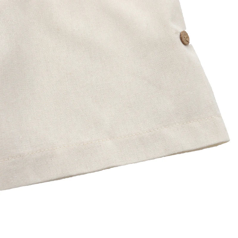 Casablanca - Linen polo shirt