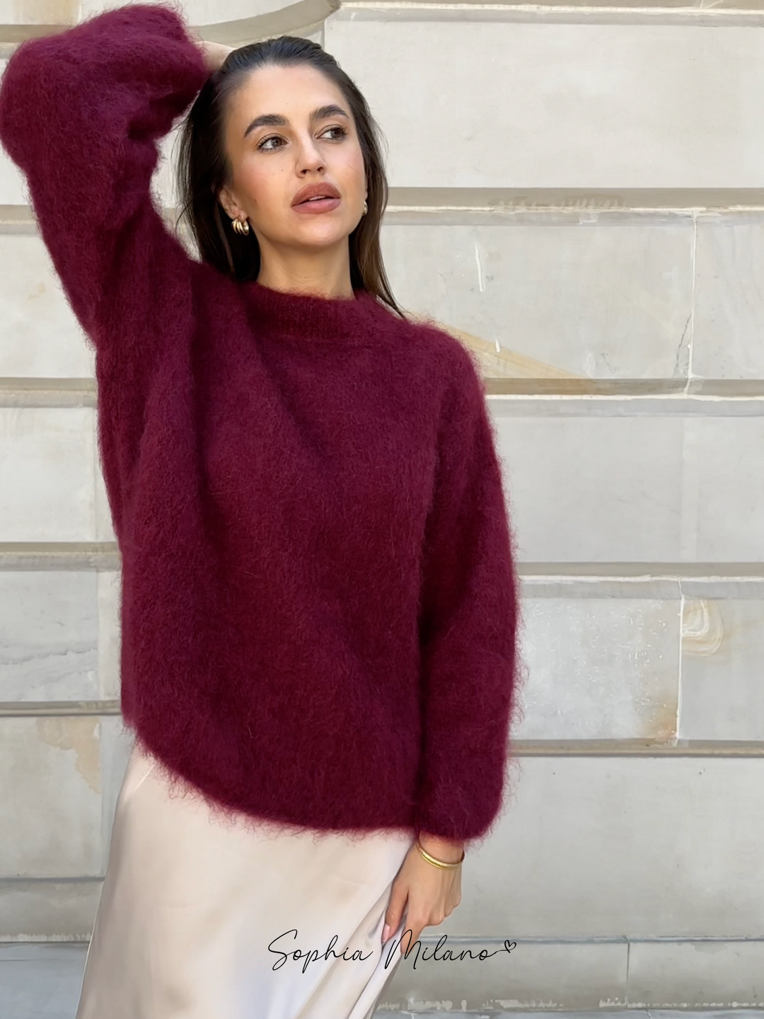 Florine Sweater with Round Neck