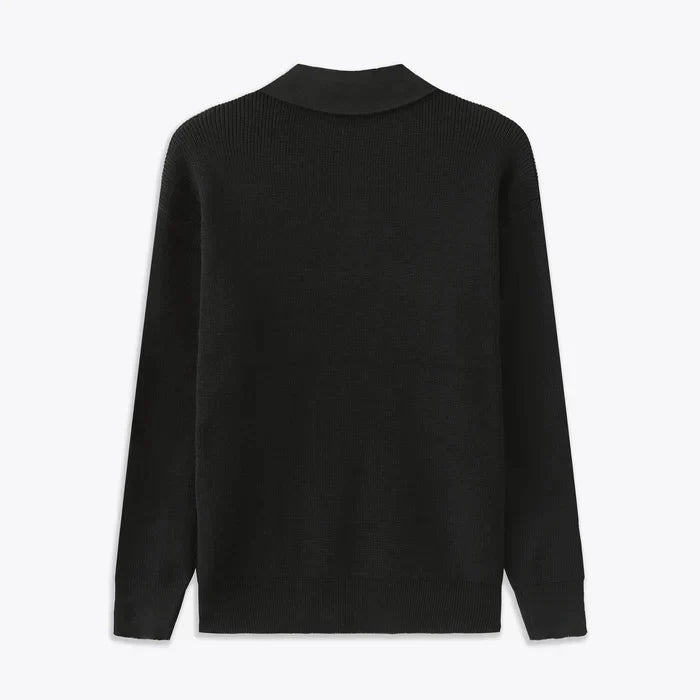 Cesare - jumper with half zip