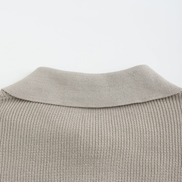 Cesare - jumper with half zip